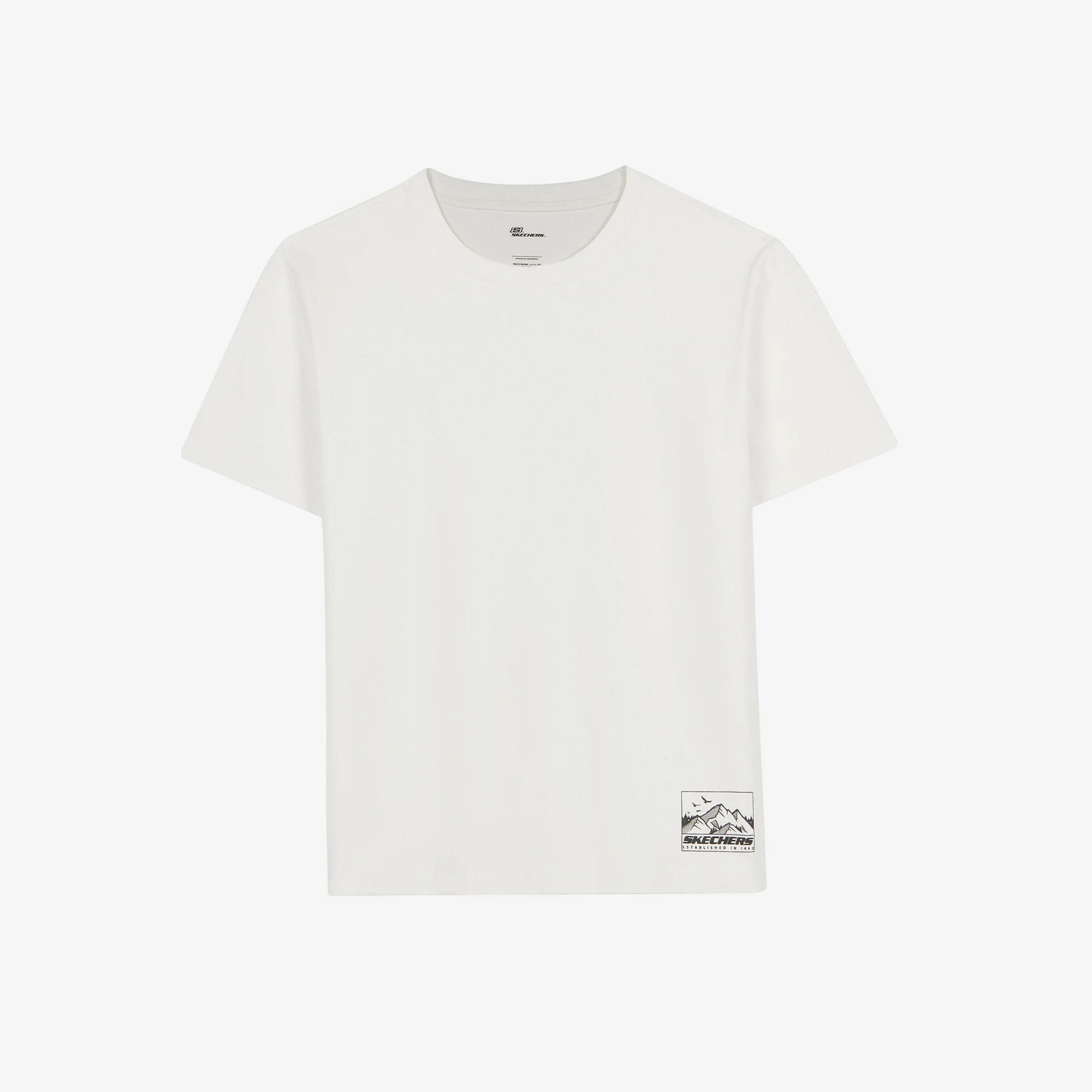 Skechers Regular Box Logo Erkek Tişört