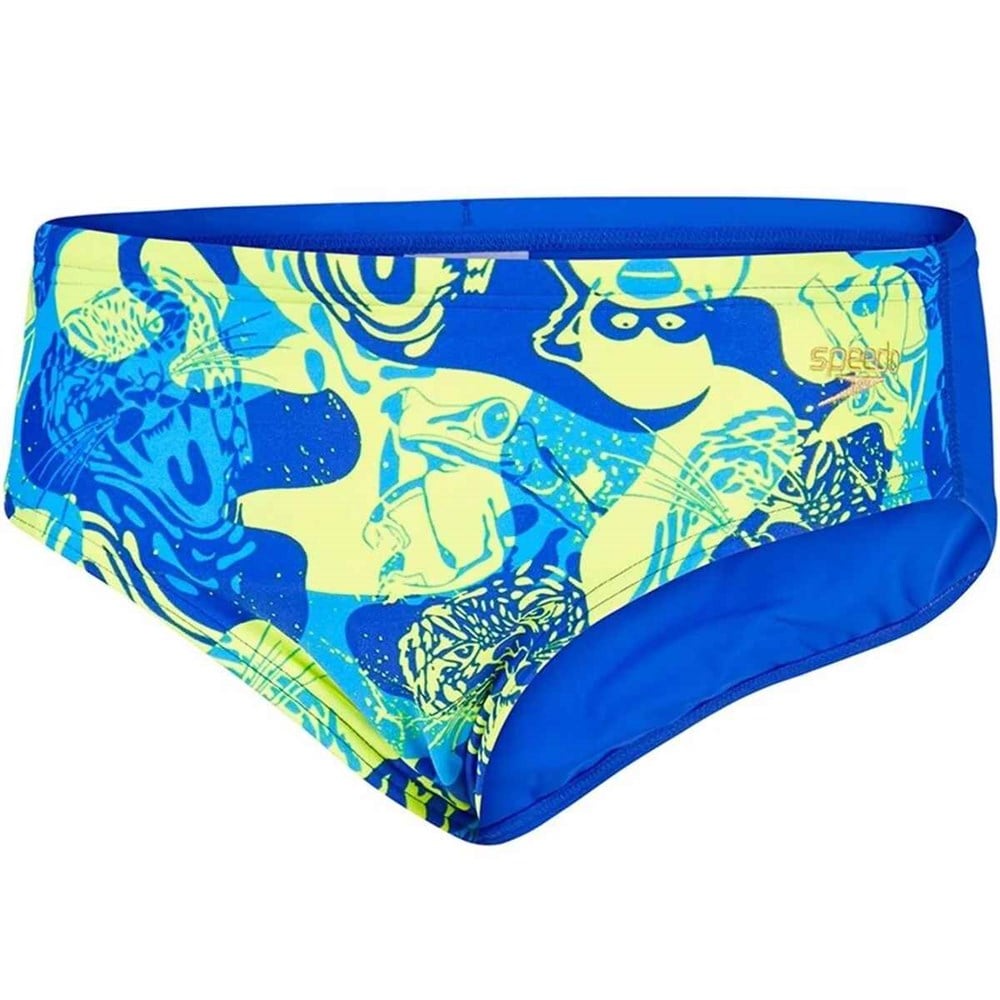 Speedo Carnival Camo Allover Brief Çocuk Slip Mayo