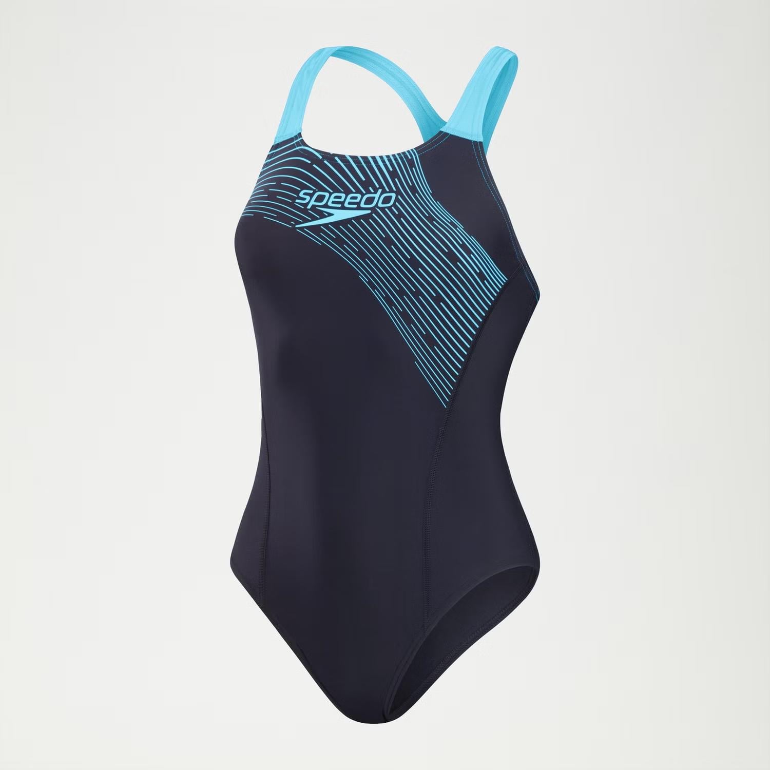 Speedo Medley Logo Kadın Yüzücü Mayosu