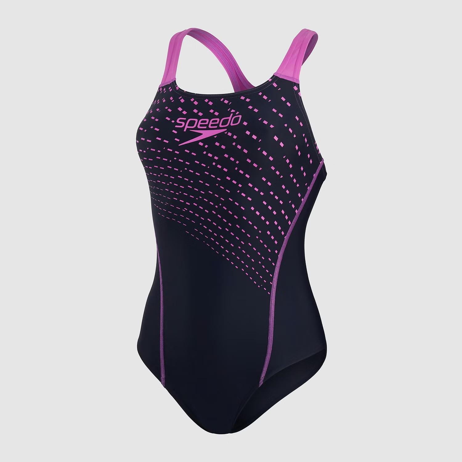 Speedo Medley Logo Kadın Yüzücü Mayosu