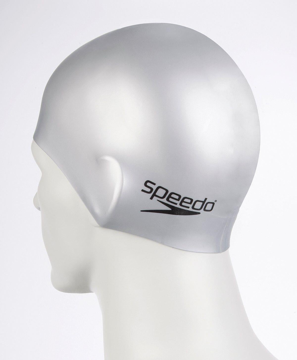 Speedo Plain Flat Silicone Yüzücü Bonesi