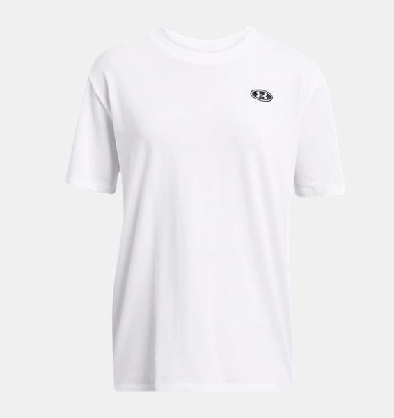 Under Armour Heavyweight Embroidered Patch Boyfriend Kadın Tişört