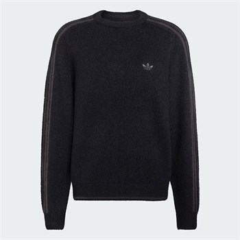 adidas 3 Stirpes Fluffy Knit Erkek Sweatshirt