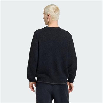 adidas 3 Stirpes Fluffy Knit Erkek Sweatshirt