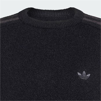 adidas 3 Stirpes Fluffy Knit Erkek Sweatshirt