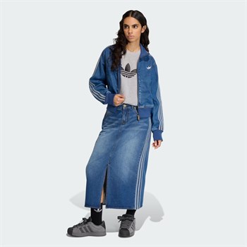adidas 3-Stripes Denim Kadın Etek