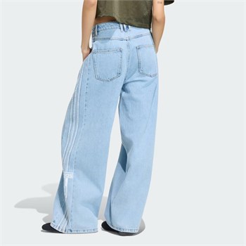adidas Adibreak Mid-Rise Wide-Leg Denim Kadın Pantolon