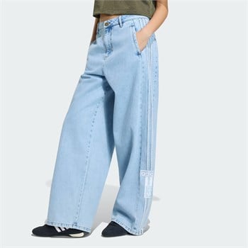 adidas Adibreak Mid-Rise Wide-Leg Denim Kadın Pantolon