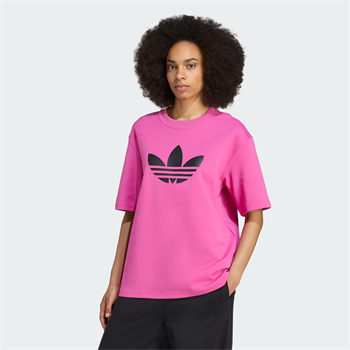 adidas Adicolor Spacer Oversized Trefoil Kadın Tişört