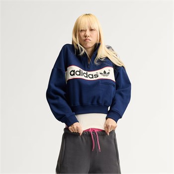 adidas adisignature NY Quarter Zip Kadın Sweatshirt