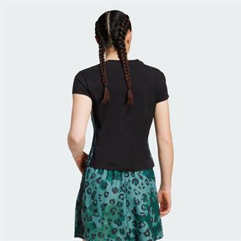 adidas Animal Print 3-Stripes Kadın Tişört