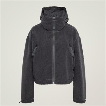 adidas BY Stella McCartney Full-Zip Winter Fleece Hooded TT Kadın Mont
