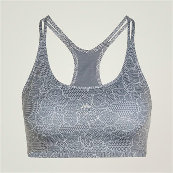 adidas by Stella McCartney Running Printed Mini Crop Kadın Büstiyer