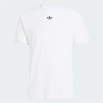 adidas Chest Stripes Engineedred Collar Erkek Tişört