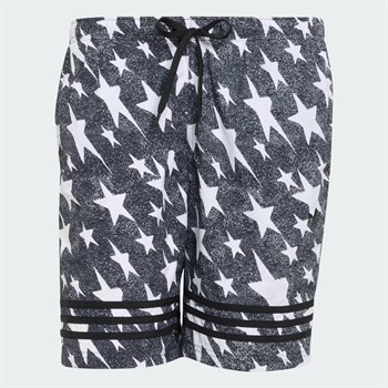 adidas Denim Graphic 3 Stripes Erkek Şort Mayo