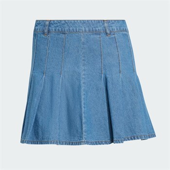 adidas Denim Pleated Kadın Etek