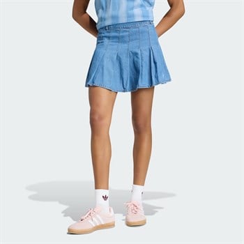 adidas Denim Pleated Kadın Etek