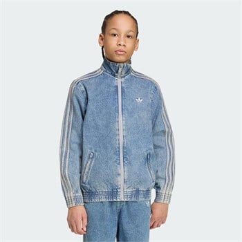 adidas Firebird Loose Denim Çocuk Sweatshirt