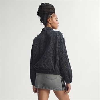 adidas Firebird Oversized Aop Denim Kadın Ceket