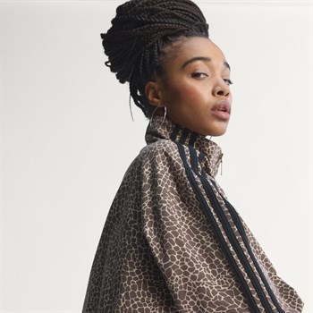 adidas Firebird Oversized AOP Denim Kadın Ceket