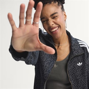 adidas Firebird Oversized Aop Denim Kadın Ceket