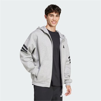 adidas Future Icons 3-Stripes Full-Zip Erkek Sweatshirt