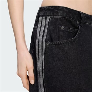 adidas High Rise Barrel Leg Denim Kadın Pantolon