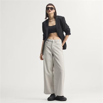 adidas High Rise Wide Leg Denim Kadın Pantolon