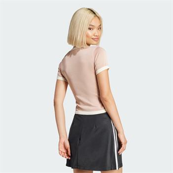 adidas Knitted 3 Stripes Kadın Tişört