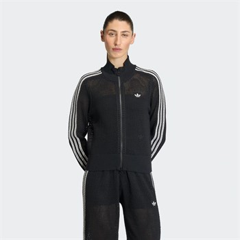 adidas Knitted Crochet Firebird Kadın Sweatshirt