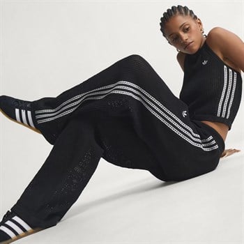 adidas Knitted Crochet Firebird Kadın Eşofman Altı