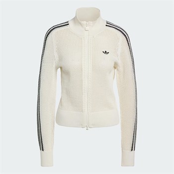 adidas Knitted Crochet Firebird Kadın Sweatshirt