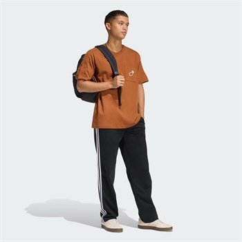 adidas Lux Coffee Cafe Hoop Pocket Graphic Erkek Tişört