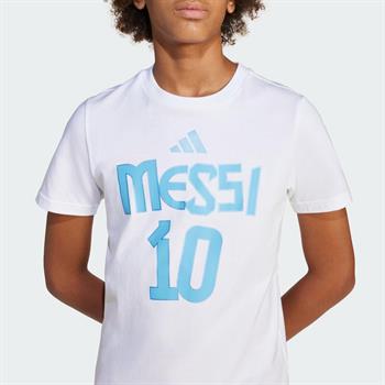 adidas Messi Name and Number Graphic Çocuk Tişört