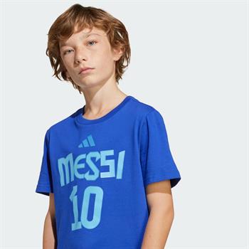 adidas Messi Name and Number Graphic Çocuk Tişört