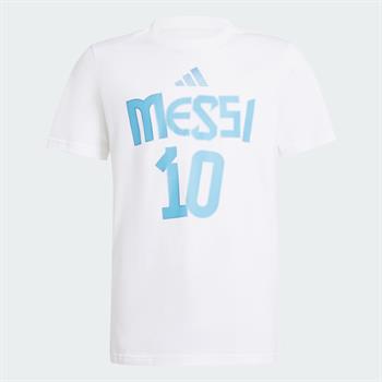 adidas Messi Name and Number Graphic Çocuk Tişört