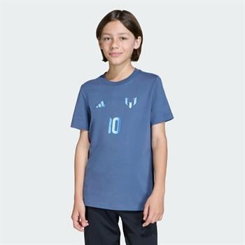 adidas Messi Name and Number Graphic Çocuk Tişört