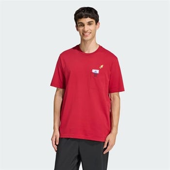 adidas Mini Embroidery Basketball Erkek Tişört