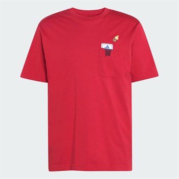 adidas Mini Embroidery Basketball Erkek Tişört