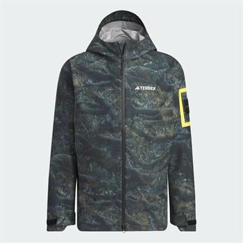 adidas National Geographic Allover Rain.RDY Erkek Rüzgarlık