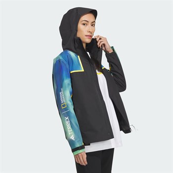 adidas National Geographic Rain.Rdy Three in One Kadın Rüzgarlık