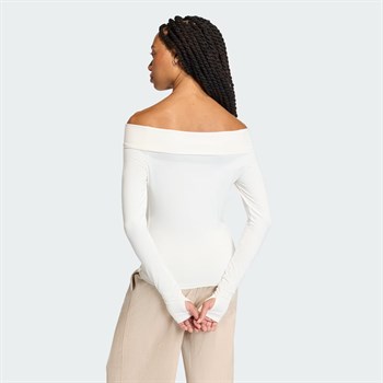 adidas Off Shoulder Kadın Tişört