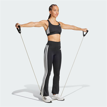 adidas Optime Essentials 3-Stripes Flared Kadın Tayt