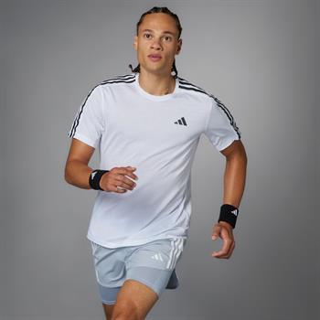 adidas Own The Run 3-Stripes Erkek Tişört