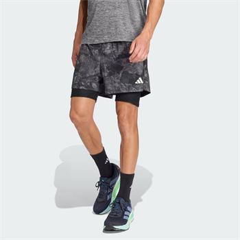 adidas Own The Run Spray Dye 2-In-1 Erkek Şort
