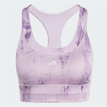 adidas Run Pocket Medium Support Aop Bra Iteration Kadın Büstiyer
