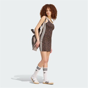 adidas Snake Print Mini Kadın Elbise