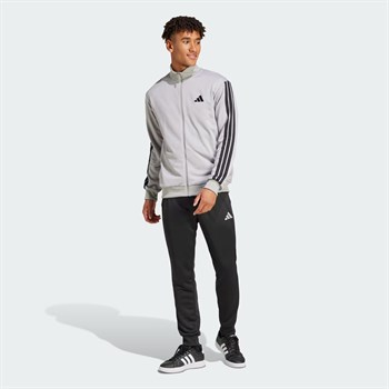 adidas Sportswear Basic 3-Stripes French Terry Erkek Eşofman Takımı