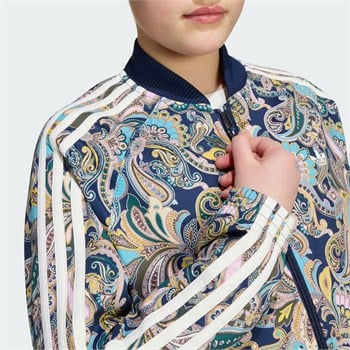 adidas SST Loose Cropped Paisley Çocuk Sweatshirt