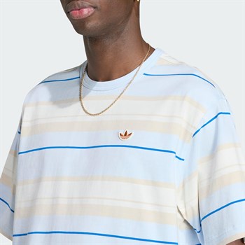 adidas Summer Glow Striped Erkek Tişört